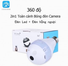 Camera Yoosee Wifi Ngụy Trang Bóng Đèn 1.3Mpx