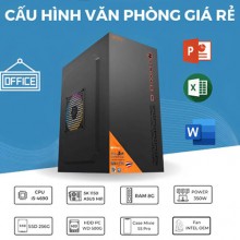 Máy Tính Bàn Văn Phòng Core i3-3240, H61, Ram 8GB, SSD 128GB, HHD 500GB