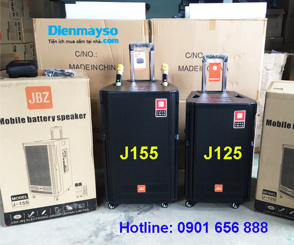 Loa JBZ 125, Loa kéo karaoke JBZ 125