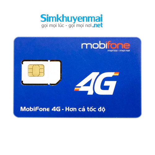 sim 4G mobifone 19gb